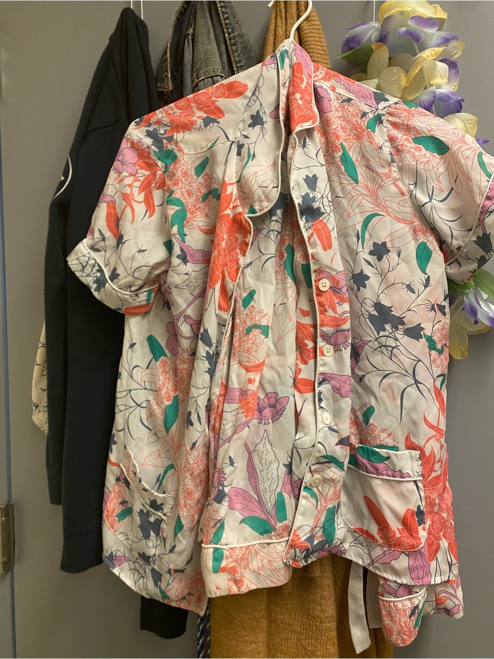 J. Crew Factory Floral Pajamas - Size Small